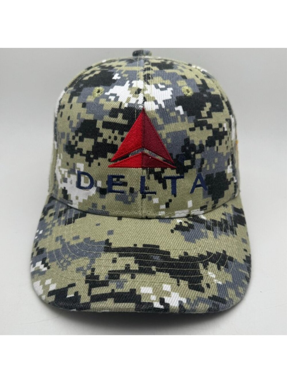 Delta Air Lines Hat Cap US Air Force Veteran MSP Digital Camo Military